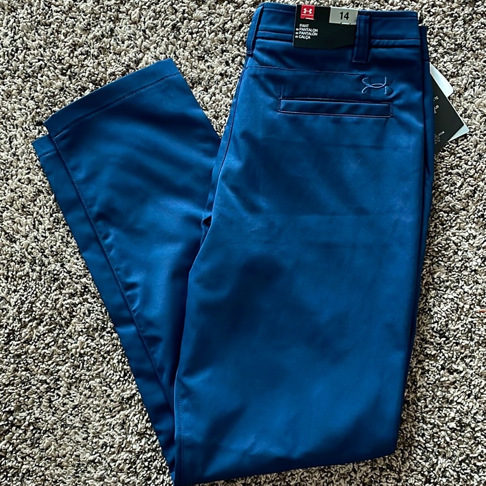 New with Tags Under Armour Boy’s Golf Pants